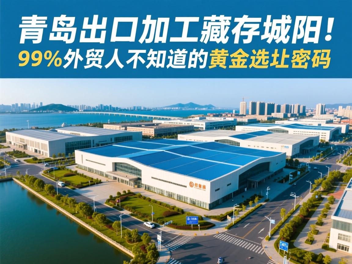 青岛出口加工区藏身城阳!99%外贸人不知道的黄金选址密码