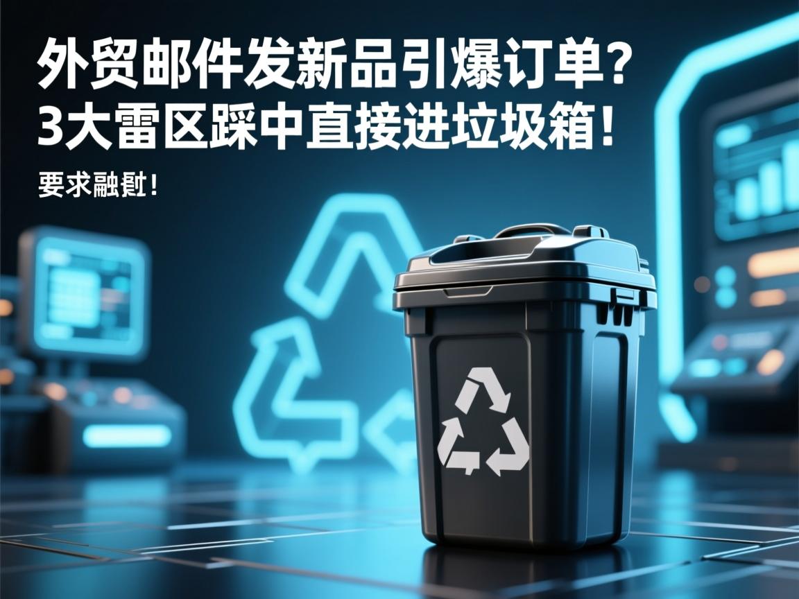 详细阅读:外贸邮件发新品引爆订单?3大雷区踩中直接进垃圾箱! 外贸邮件发新品引爆订单?3大雷区踩中直接进垃圾箱!