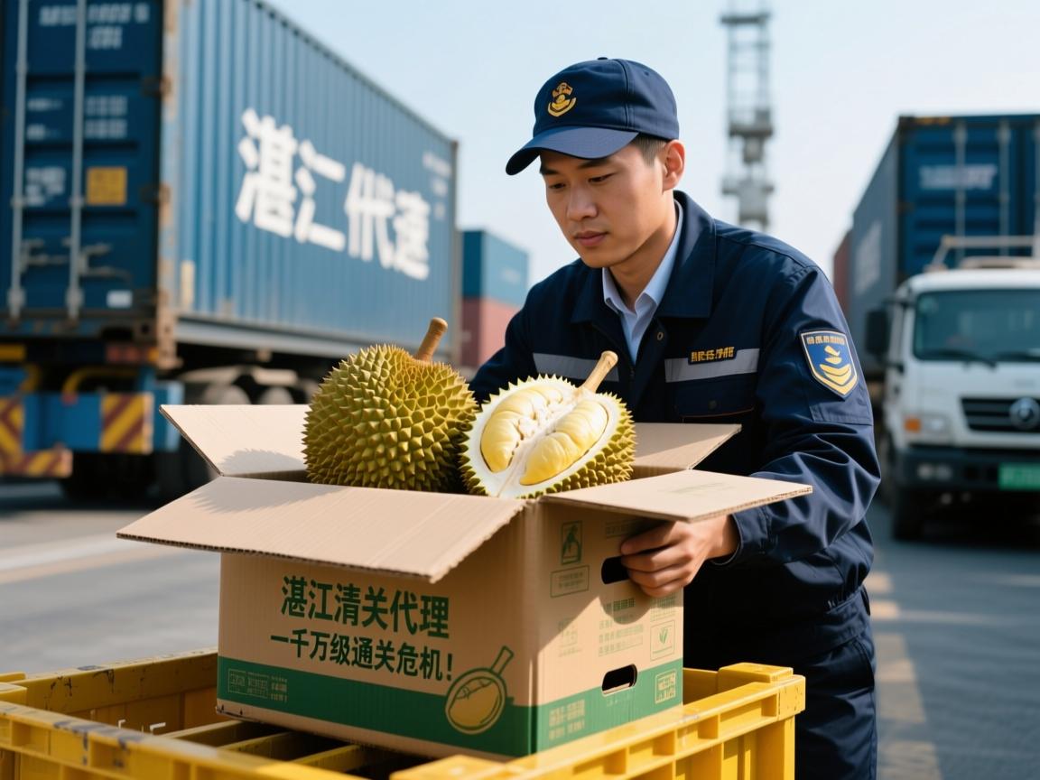 湛江清关代理的生死时速,一箱榴莲引发的千万级通关危机!