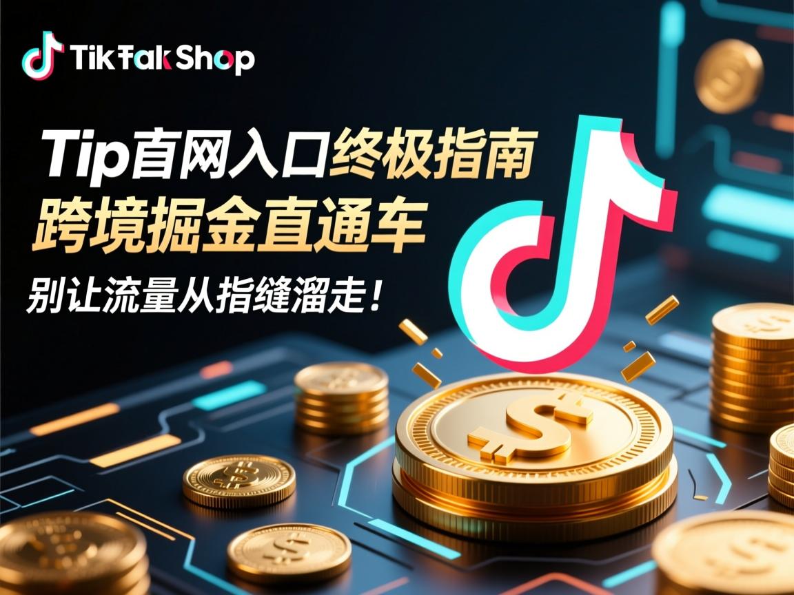 TikTok Shop官网入口终极指南,跨境掘金直通车,别让流量从指缝溜走!