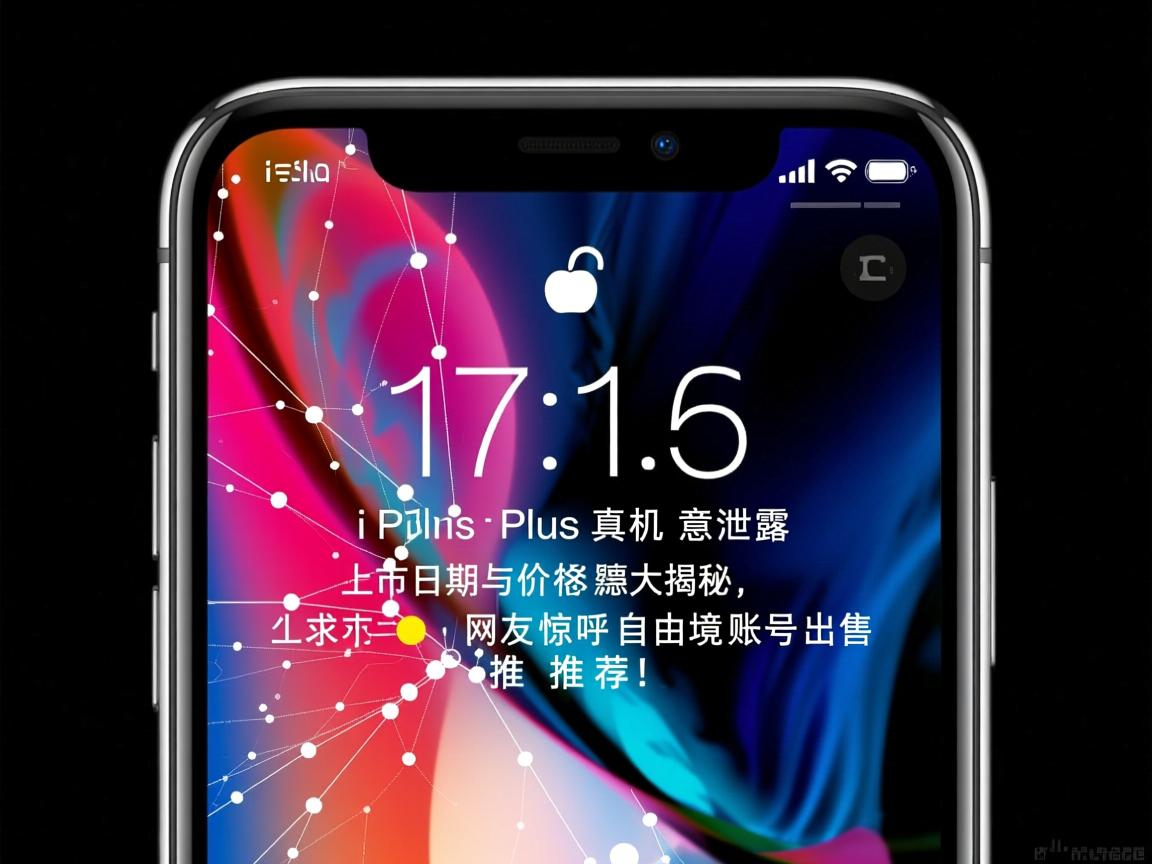iPhone 17 Plus真机意外泄露,上市日期与价格悬念大揭秘,网友惊呼自由境账号出售推荐!