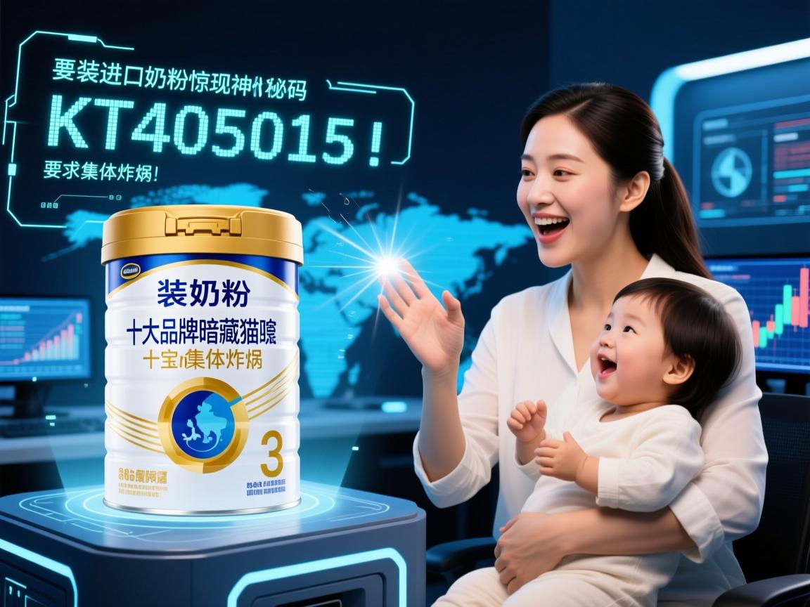 原装进口奶粉惊现神秘代码KT405015!十大品牌暗藏猫腻,宝妈集体炸锅