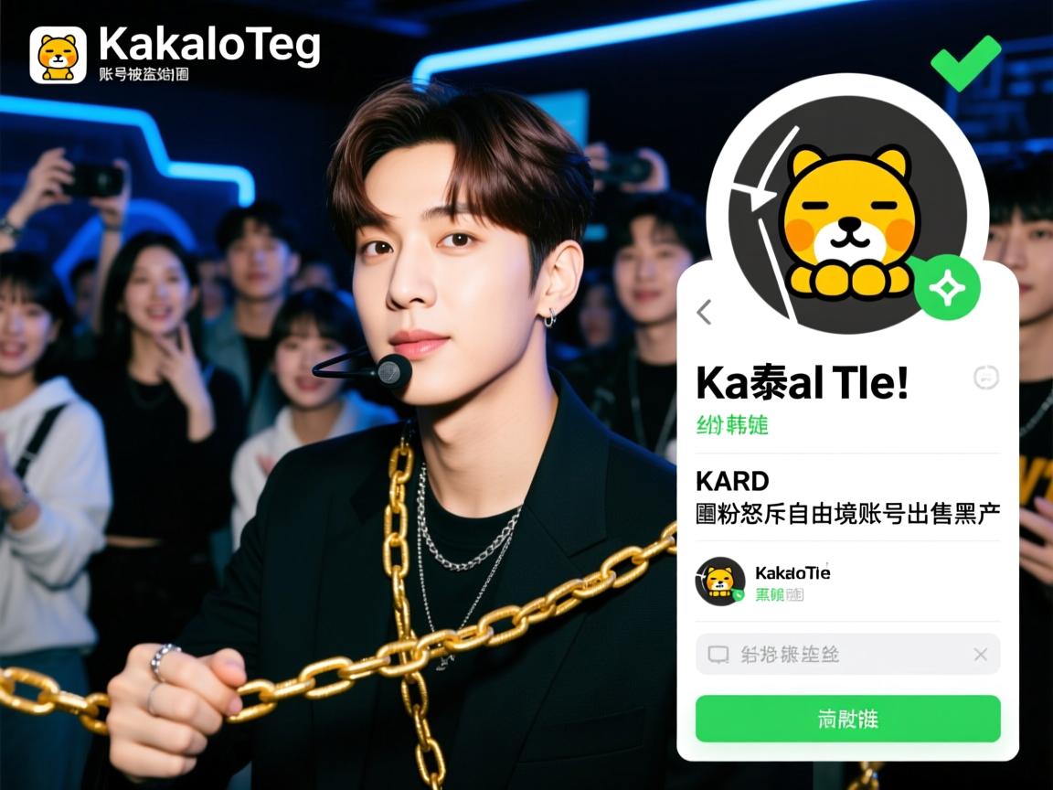 金泰亨KakaoTalk账号被盗始末!KARD事件引爆韩娱圈,粉丝怒斥自由境账号出售黑产链