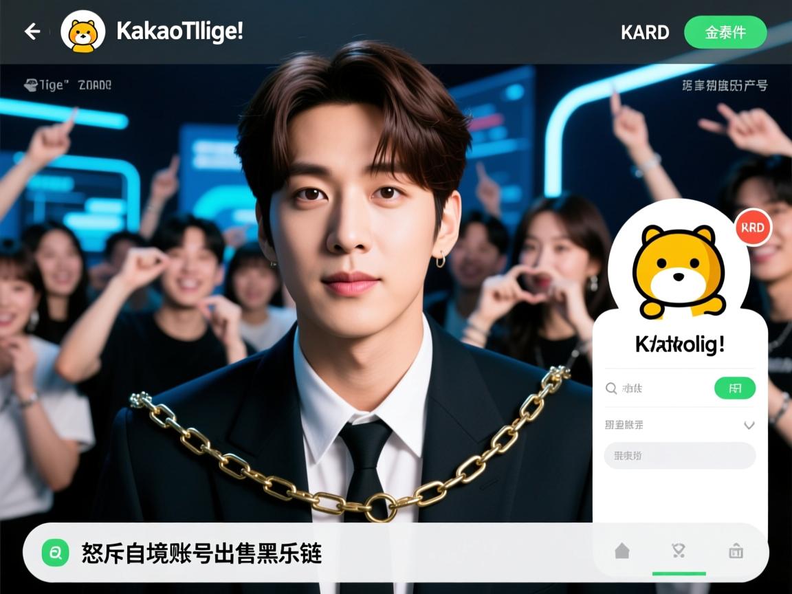 金泰亨KakaoTalk账号被盗始末!KARD事件引爆韩娱圈,粉丝怒斥自由境账号出售黑产链