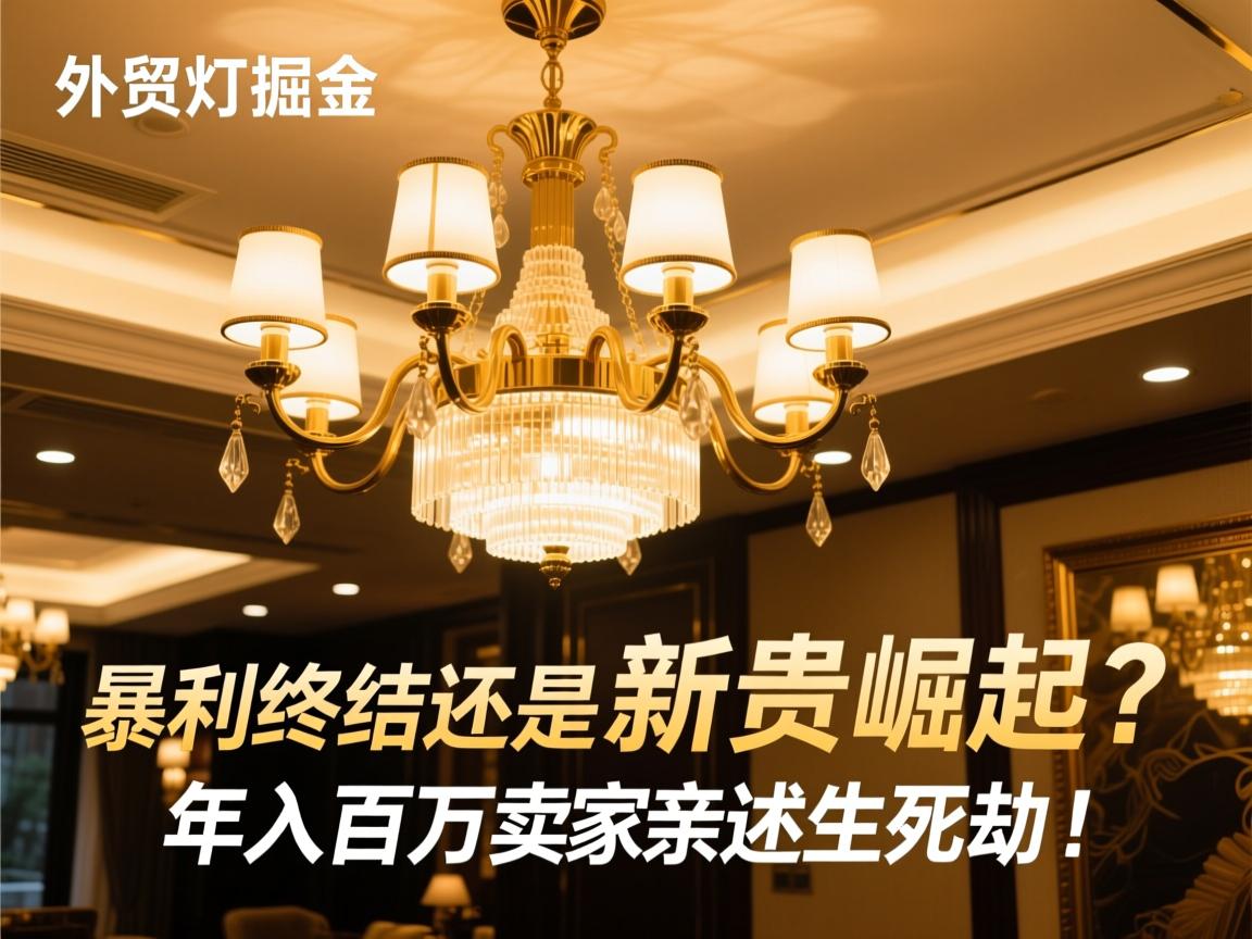 外贸灯饰掘金,暴利终结还是新贵崛起?年入百万卖家亲述生死劫!