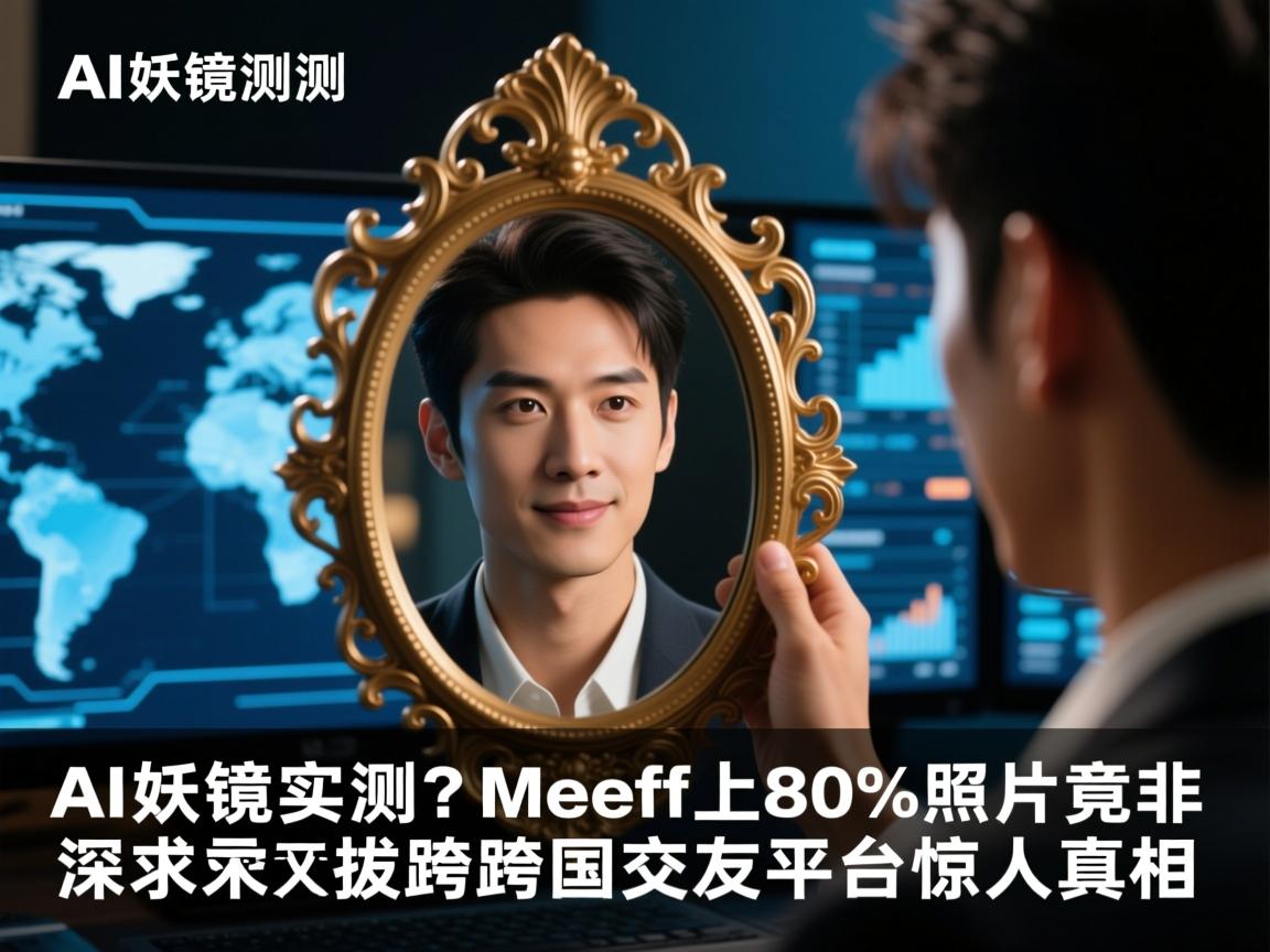 AI照妖镜实测,Meeff上80%照片竟非本人?深扒跨国交友平台惊人真相