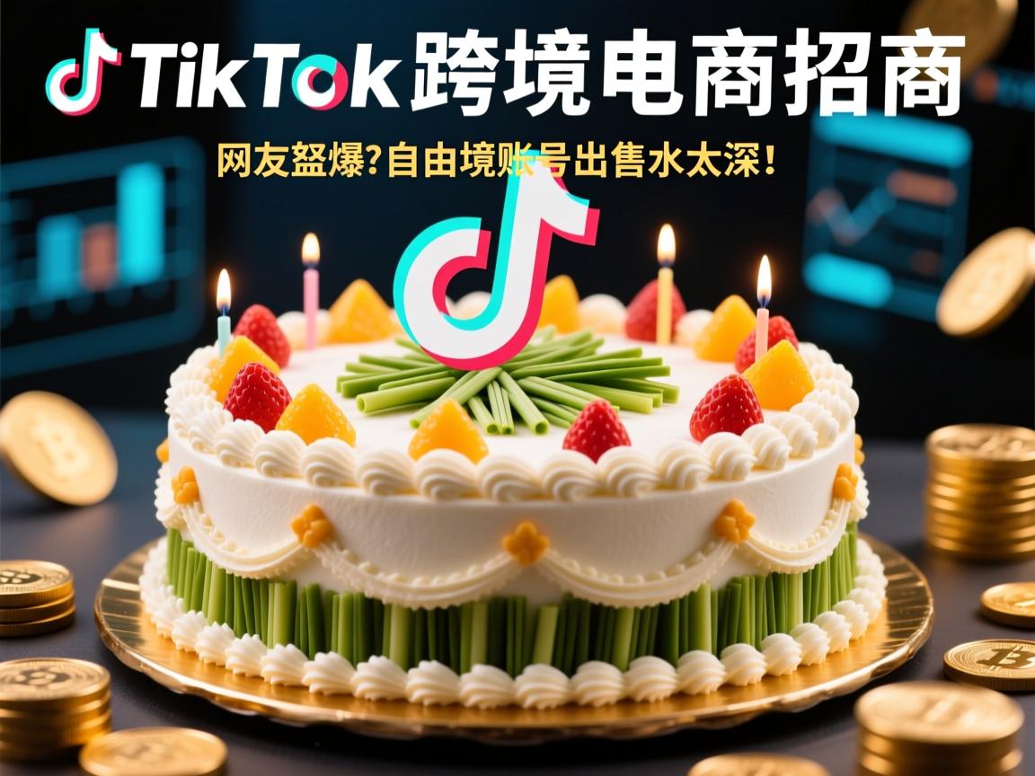 TikTok跨境电商招商,万亿蛋糕还是割韭菜盛宴?网友怒曝,自由境账号出售水太深!