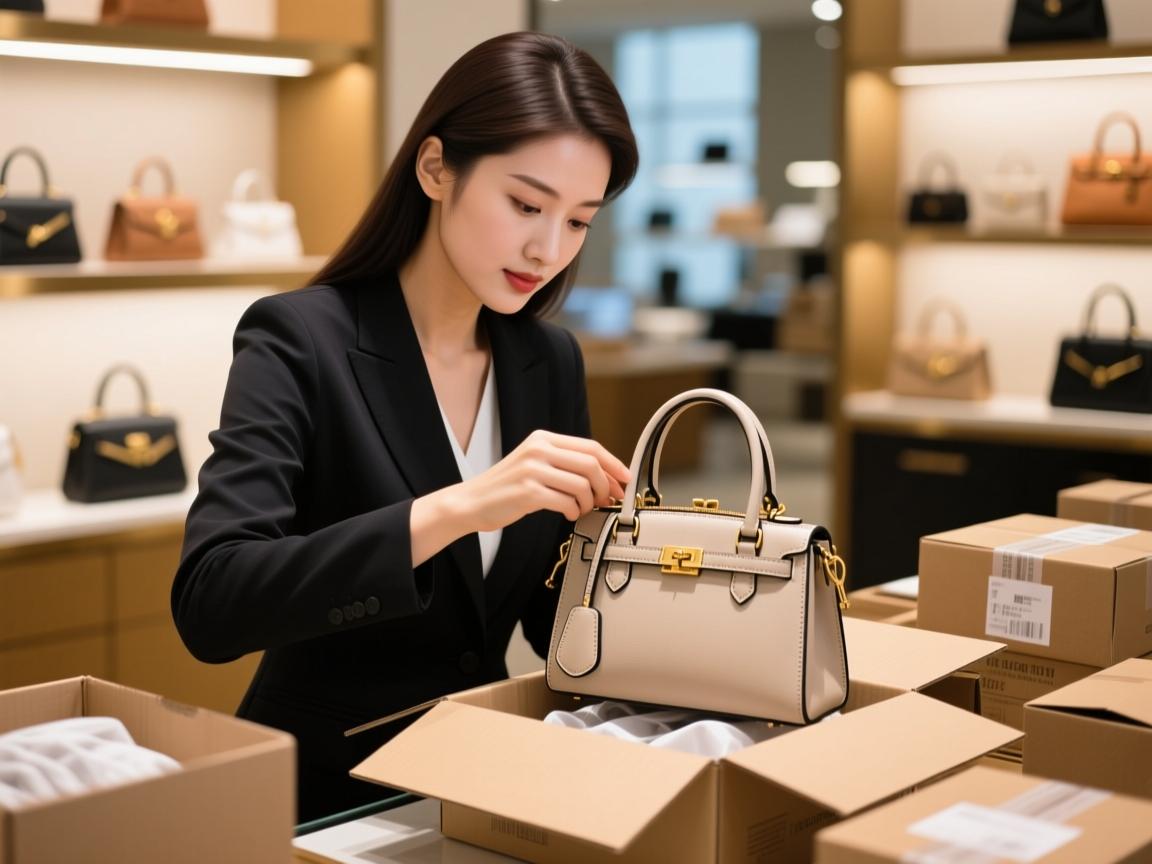 揭秘外贸女包小单包装术,原单货源这样处理,同行都眼红!
