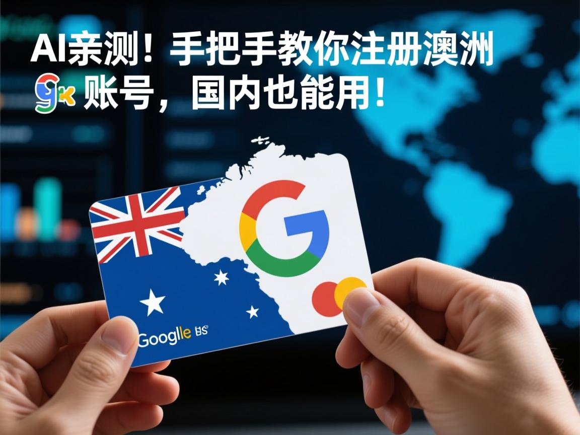 AI亲测!手把手教你注册澳洲谷歌账号,国内也能用!