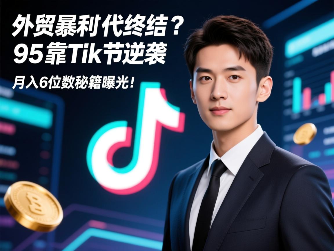 外贸暴利时代终结?95后靠TikTok逆袭,月入6位数秘籍曝光!