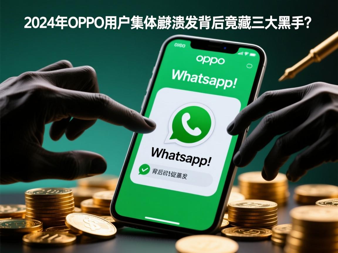 2024年OPPO用户集体崩溃!WhatsApp验证码人间蒸发,背后竟藏三大黑手?