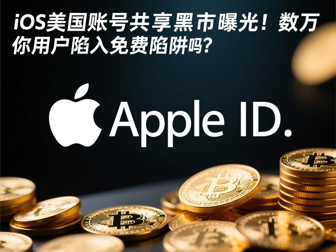 iOS美区账号共享黑市曝光!数万用户陷入免费陷阱,你的Apple ID安全吗?
