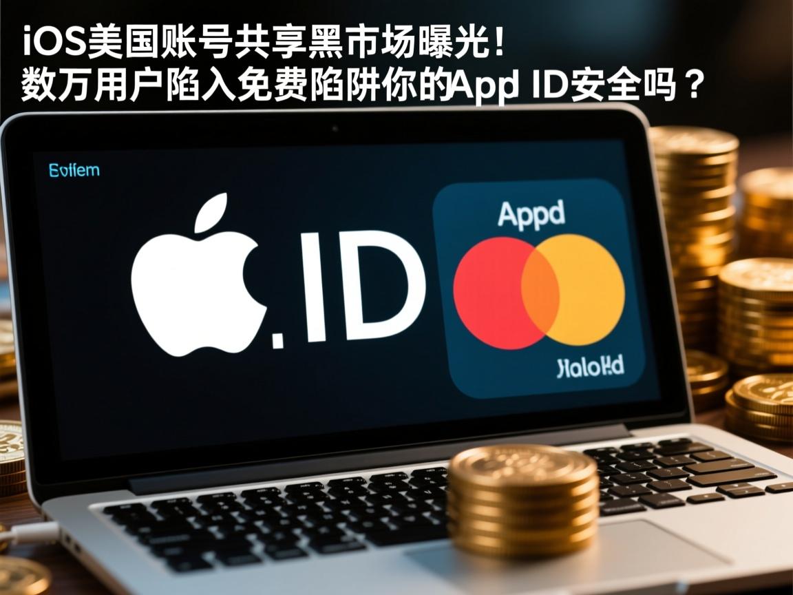 iOS美区账号共享黑市曝光!数万用户陷入免费陷阱,你的Apple ID安全吗?