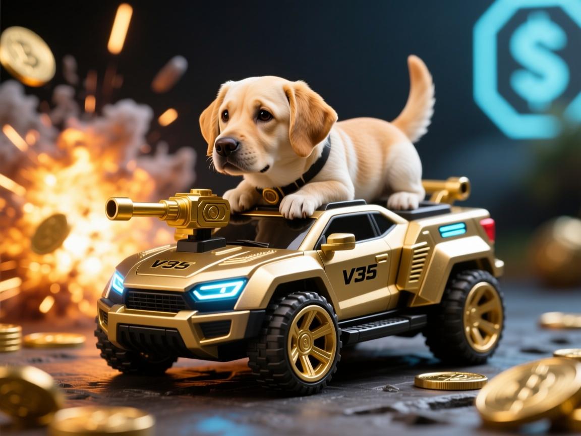 袖珍战车还是天价玩具？拉布拉多变种V35引爆宠物圈风暴！