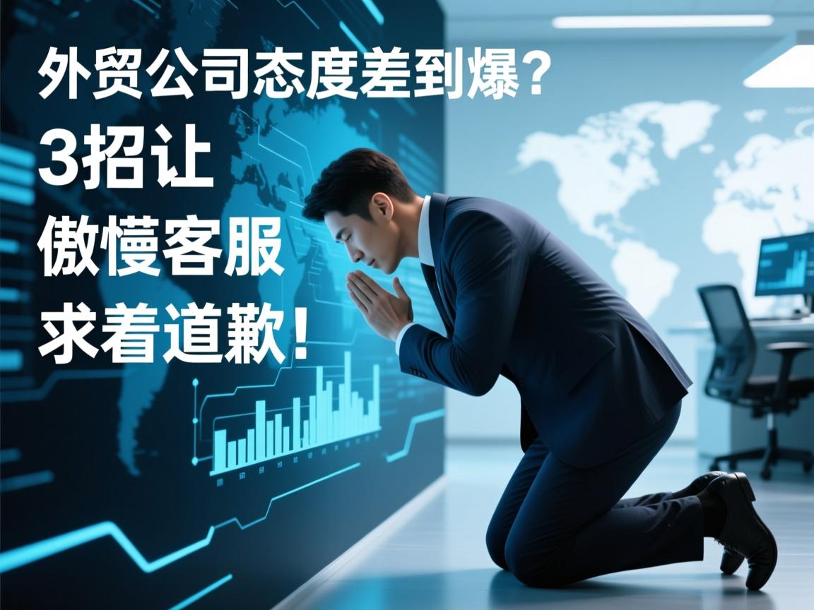 外贸公司态度差到爆？3招让傲慢客服跪着道歉！