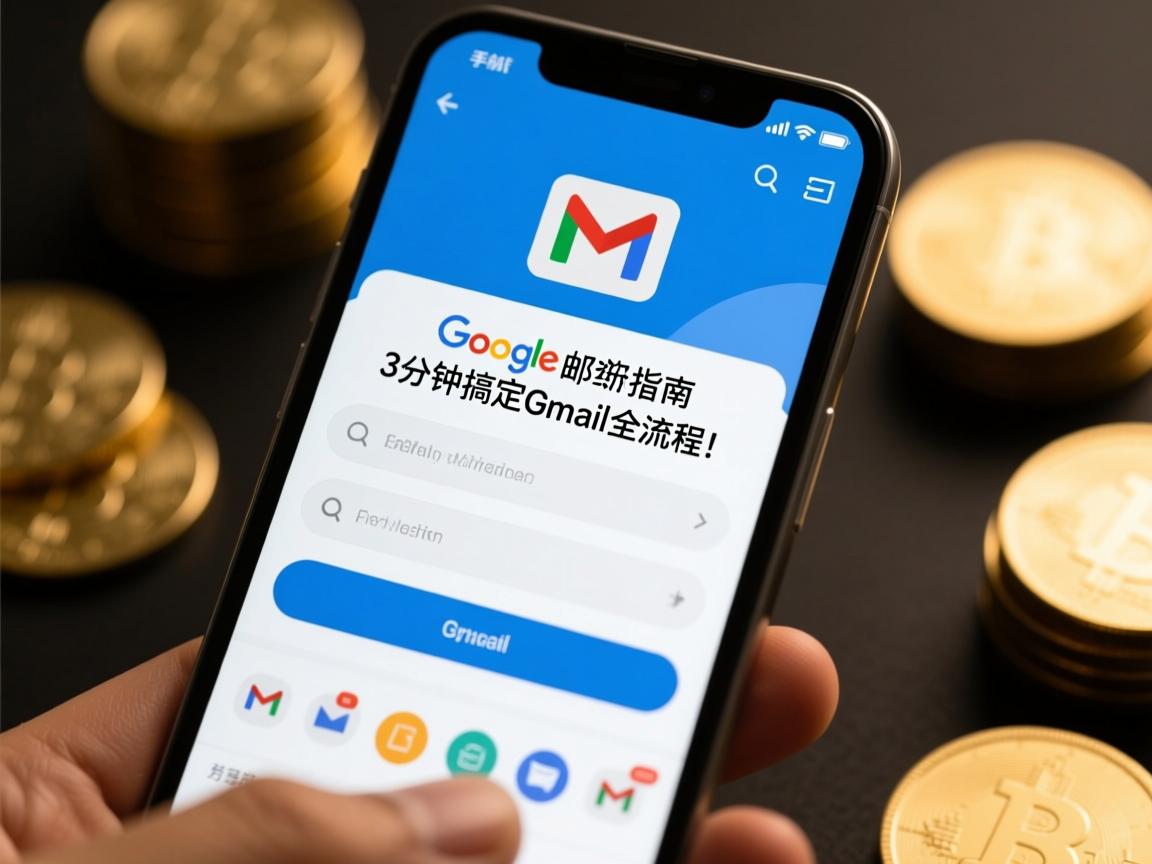 手机端谷歌邮箱注册终极指南,3分钟搞定Gmail全流程!