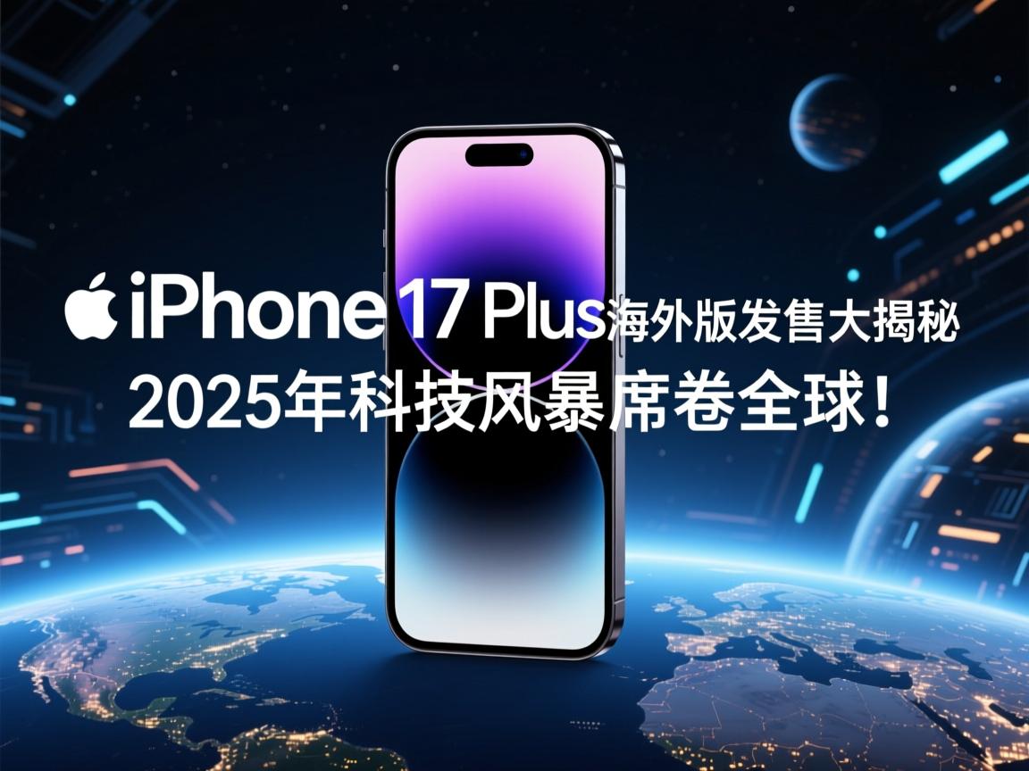 iPhone 17 Plus海外版发售时间大揭秘，2025年科技风暴席卷全球！