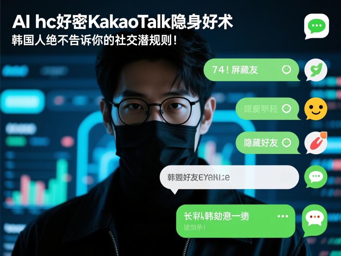 AI解密KakaoTalk隐身术,隐藏好友VS屏蔽消息,韩国人绝不告诉你的社交潜规则!