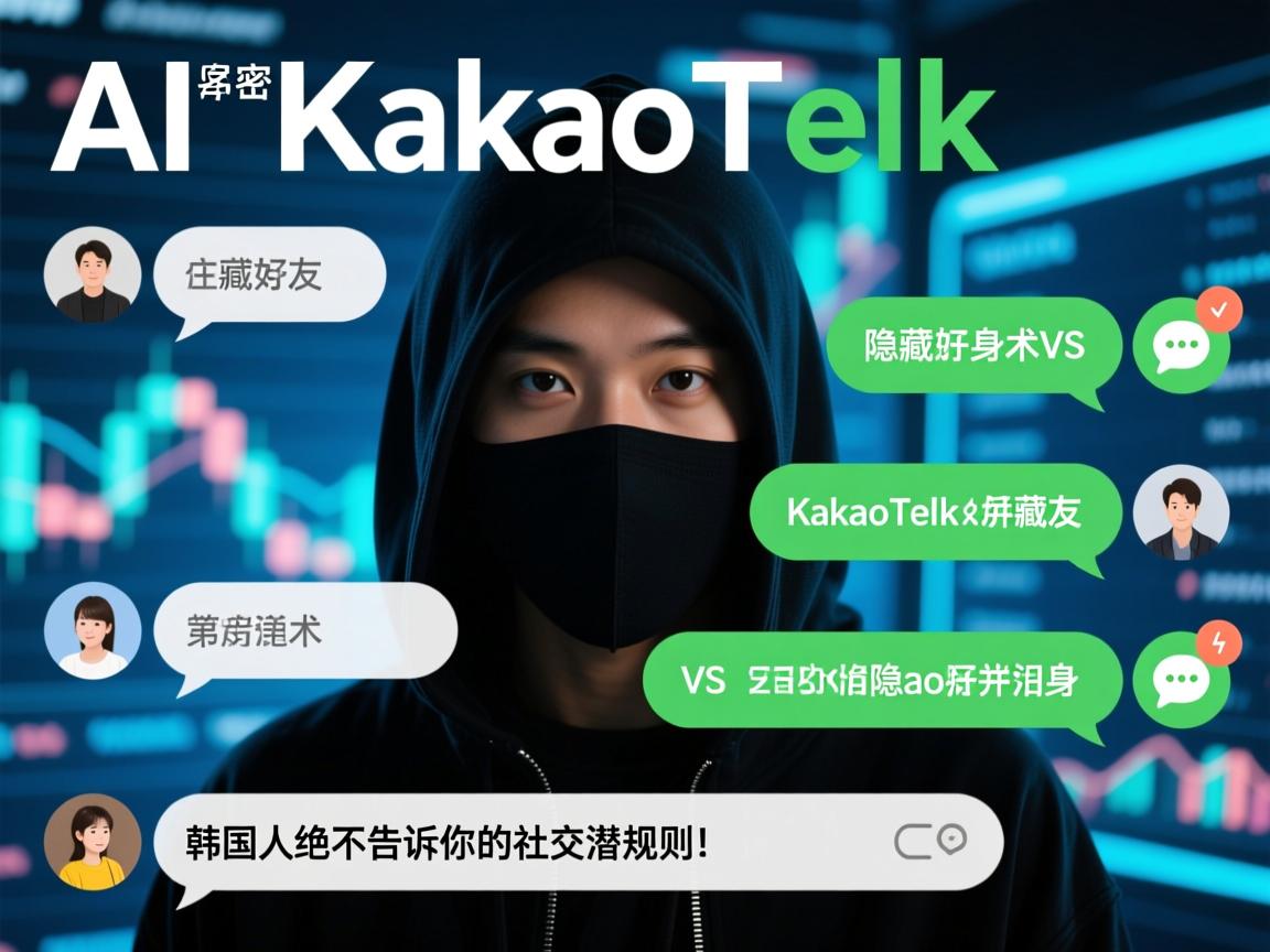 AI解密KakaoTalk隐身术,隐藏好友VS屏蔽消息,韩国人绝不告诉你的社交潜规则!
