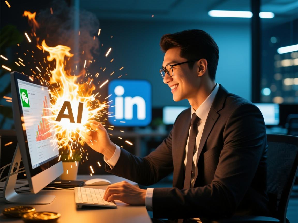 详细阅读:AI爆猛料!微信竟藏LinkedIn神秘入口,职场人连夜测试结果惊人 AI爆猛料!微信竟藏LinkedIn神秘入口,职场人连夜测试结果惊人