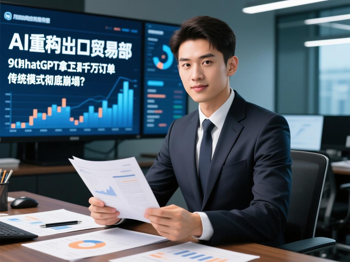 AI重构出口贸易部,90后操盘手用ChatGPT拿下千万订单,传统模式彻底崩塌?