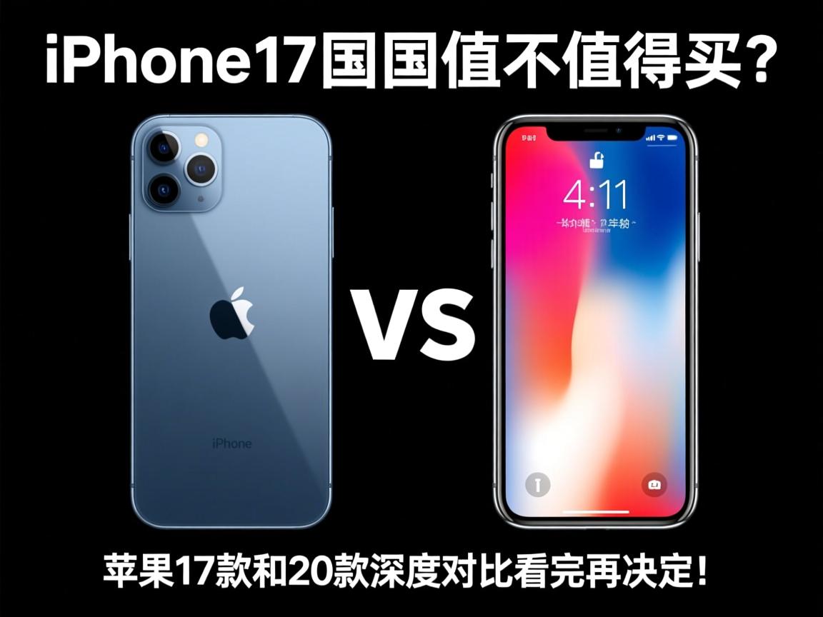 iPhone 17国行值不值得买？苹果17款和20款深度对比，看完再决定！