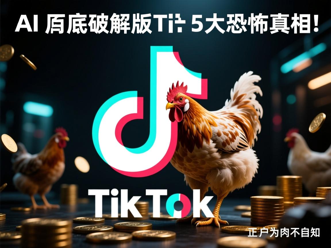 AI起底,破解版TikTok的5大恐怖真相!百万用户正沦为肉鸡不自知.