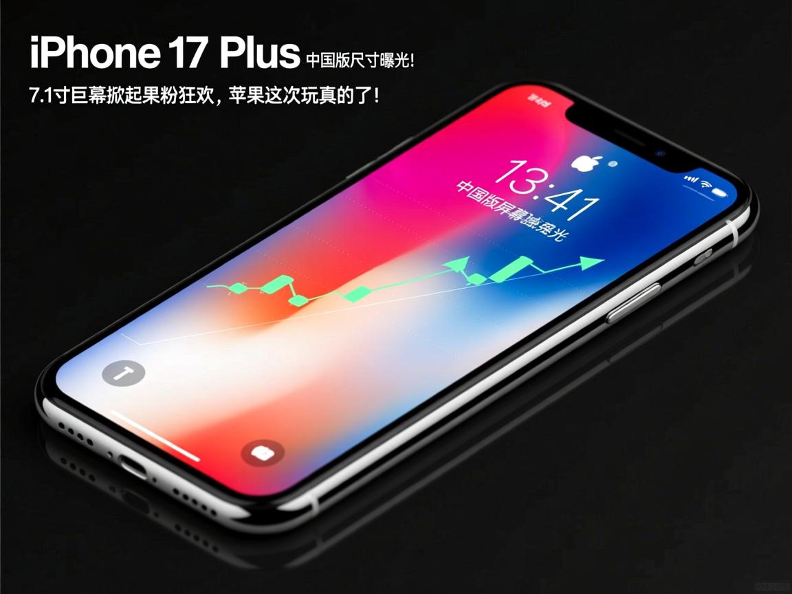 iPhone 17 Plus中国版屏幕尺寸曝光!7.1英寸巨幕掀起果粉狂欢,苹果这次玩真的了!