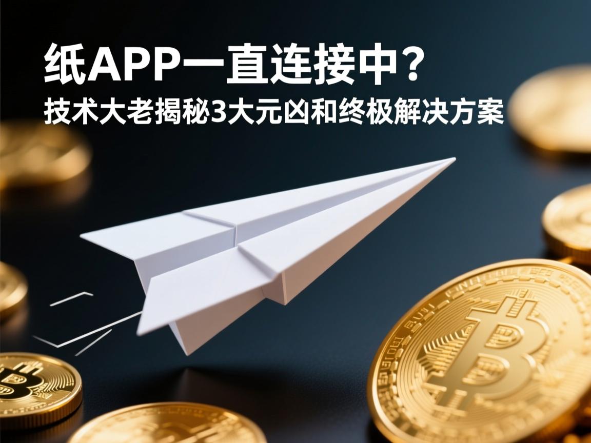 纸飞机APP一直连接中？技术大牛揭秘3大元凶和终极解决方案