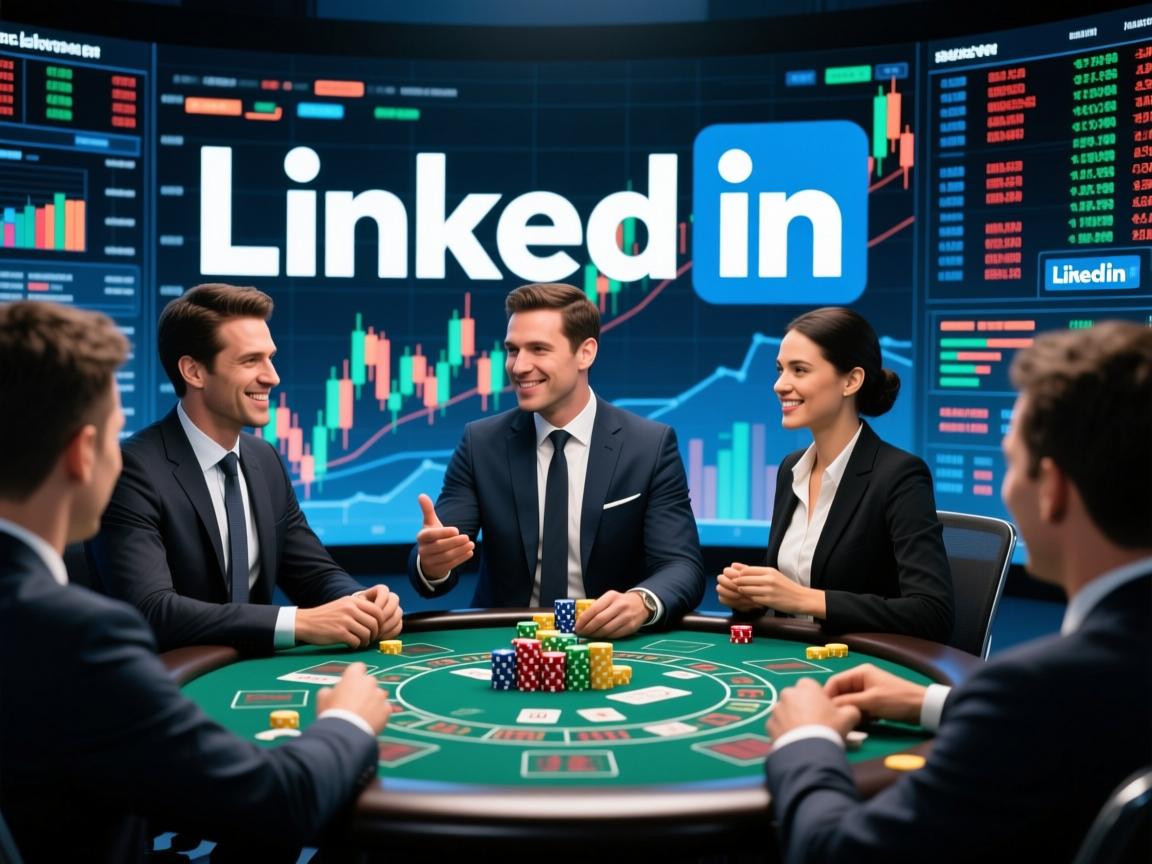 职场社交帝国沉浮录，LinkedIn股票背后的千亿豪赌与数据战争