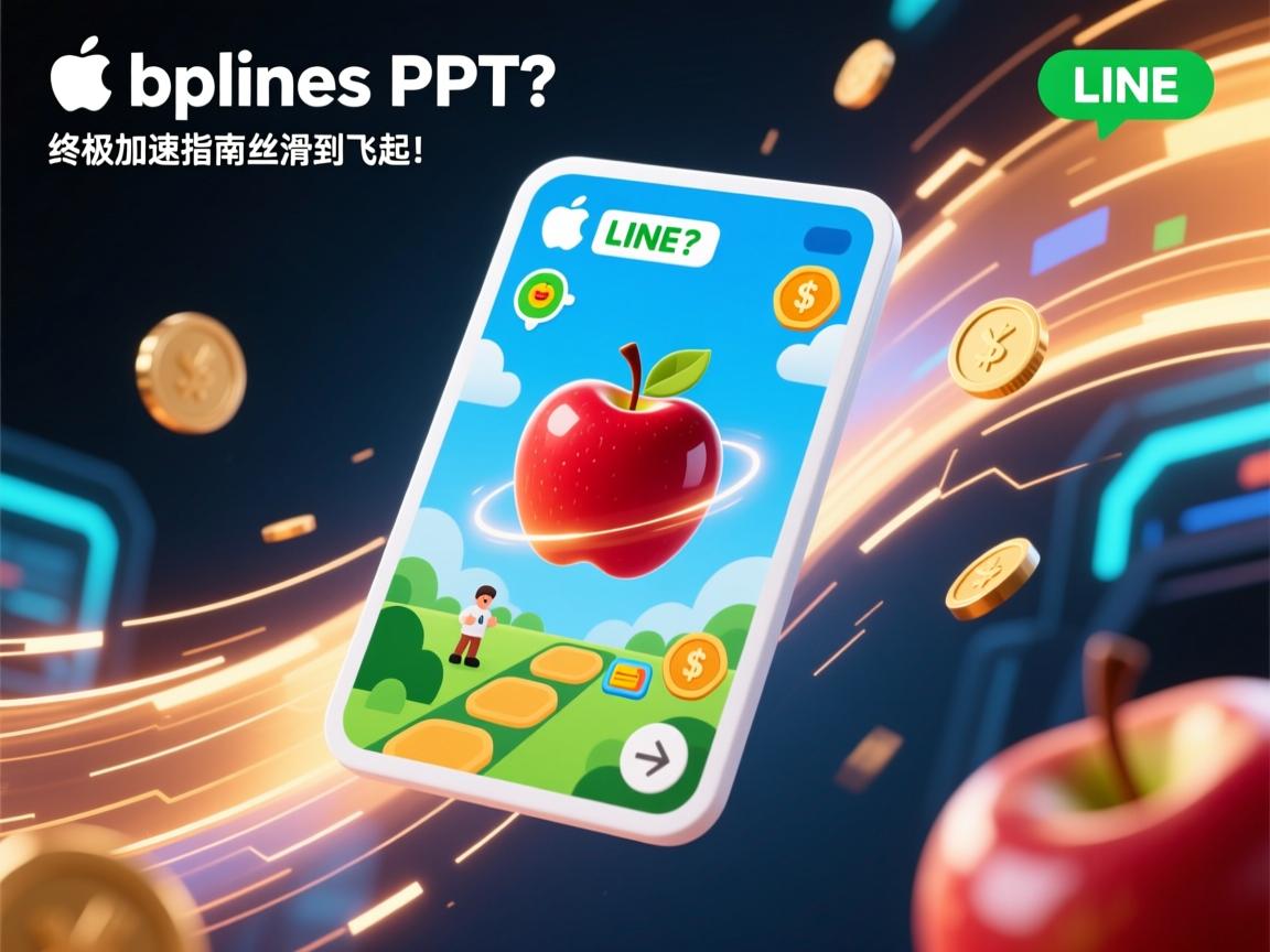 苹果玩LINE游戏卡成PPT？终极加速指南，丝滑到飞起！