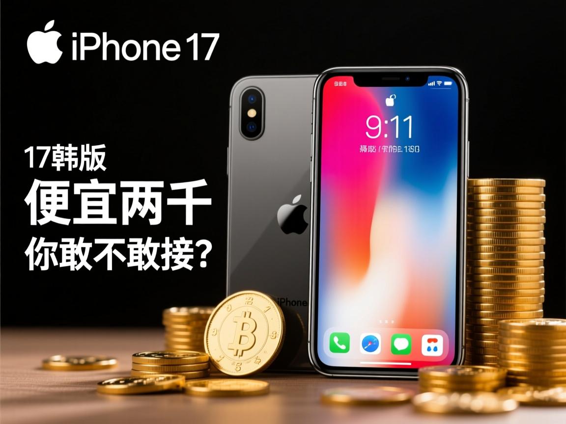 详细阅读:苹果iPhone 17韩版价格大揭秘,便宜两千的诱惑,你敢不敢接? 苹果iPhone 17韩版价格大揭秘,便宜两千的诱惑,你敢不敢接?