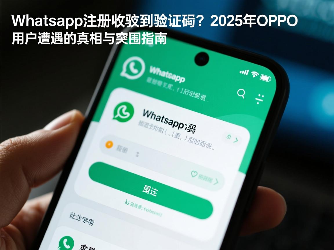 WhatsApp注册收不到验证码?2025年OPPO用户遭遇的真相与突围指南