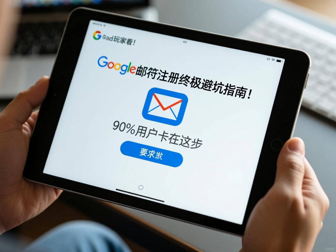 iPad玩家必看!谷歌邮箱注册终极避坑指南,90%用户卡在这步