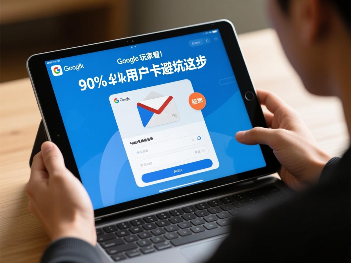 iPad玩家必看!谷歌邮箱注册终极避坑指南,90%用户卡在这步