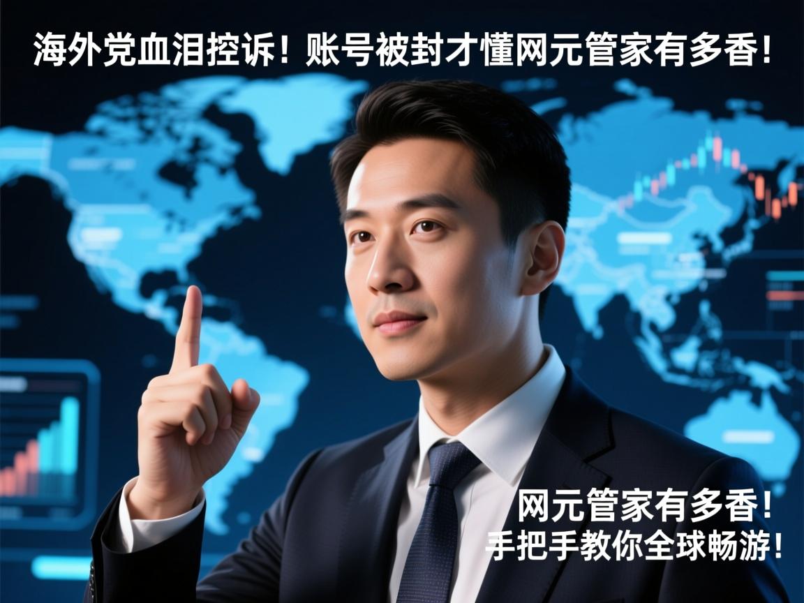 海外党血泪控诉,账号被封才懂网元管家有多香!手把手教你全球畅游