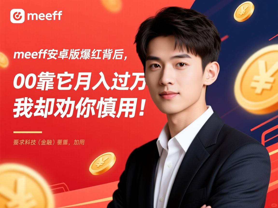 meeff安卓版爆红背后,00后靠它月入过万,我却劝你慎用!