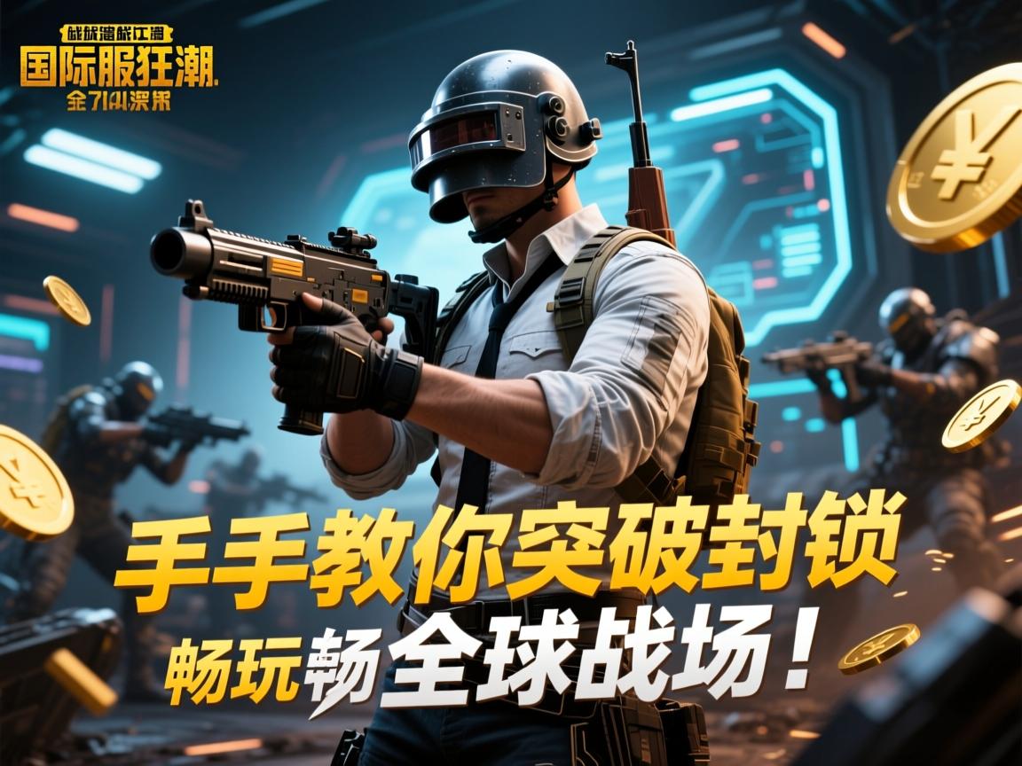 刺激战场国际服狂潮,手把手教你突破封锁,畅玩全球战场!