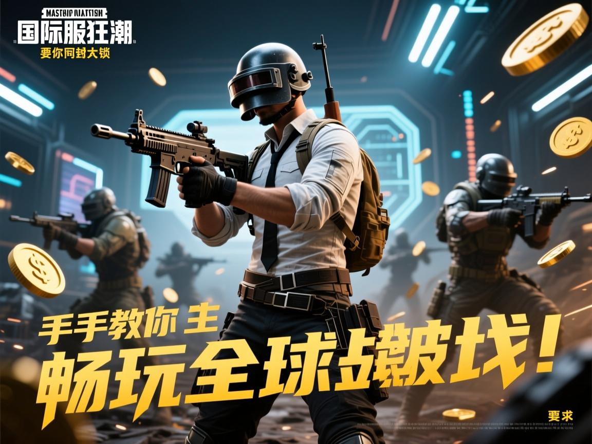 刺激战场国际服狂潮,手把手教你突破封锁,畅玩全球战场!