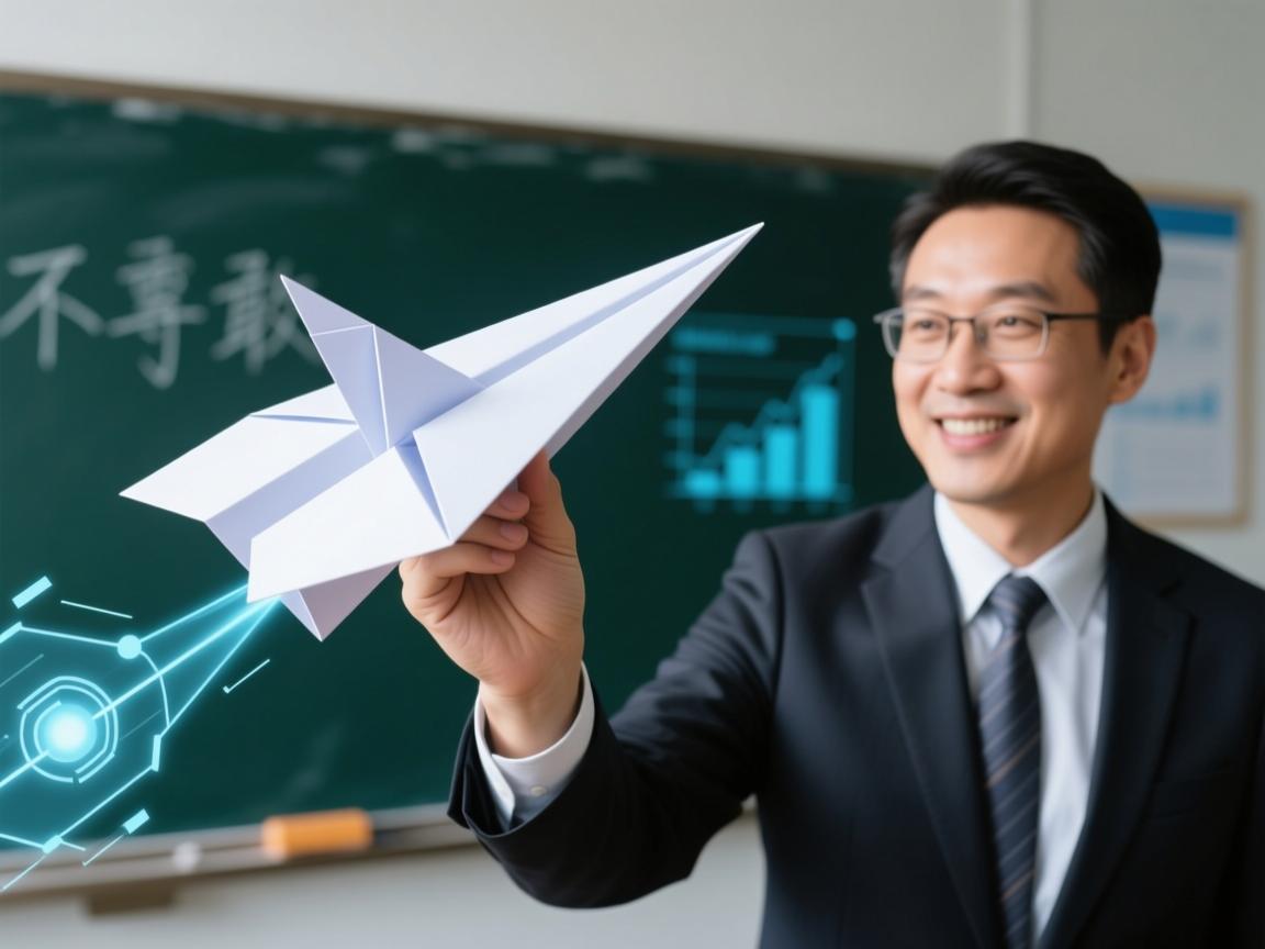 纸飞机逆天飞行秘术!物理教授不敢教的作弊级折法曝光