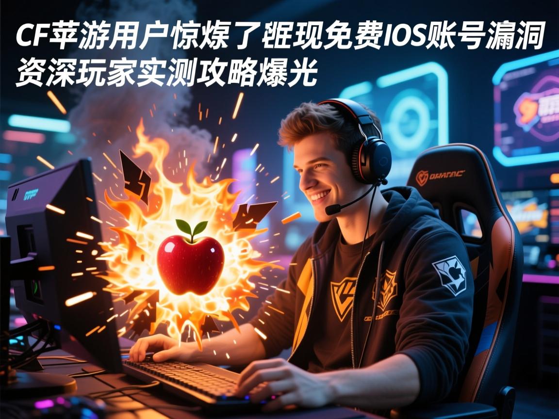 苹果用户炸锅了!CF手游惊现免费IOS账号漏洞,资深玩家实测攻略曝光