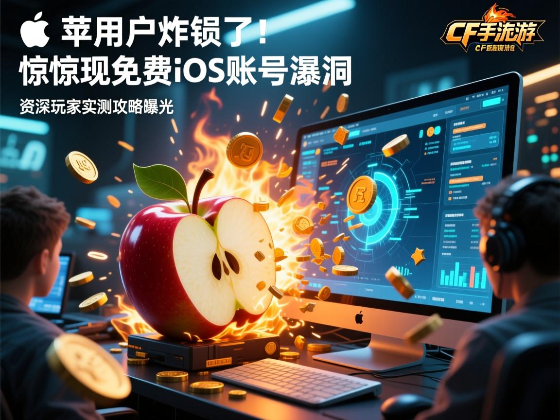 苹果用户炸锅了!CF手游惊现免费IOS账号漏洞,资深玩家实测攻略曝光