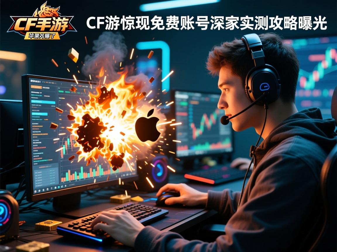 苹果用户炸锅了!CF手游惊现免费IOS账号漏洞,资深玩家实测攻略曝光