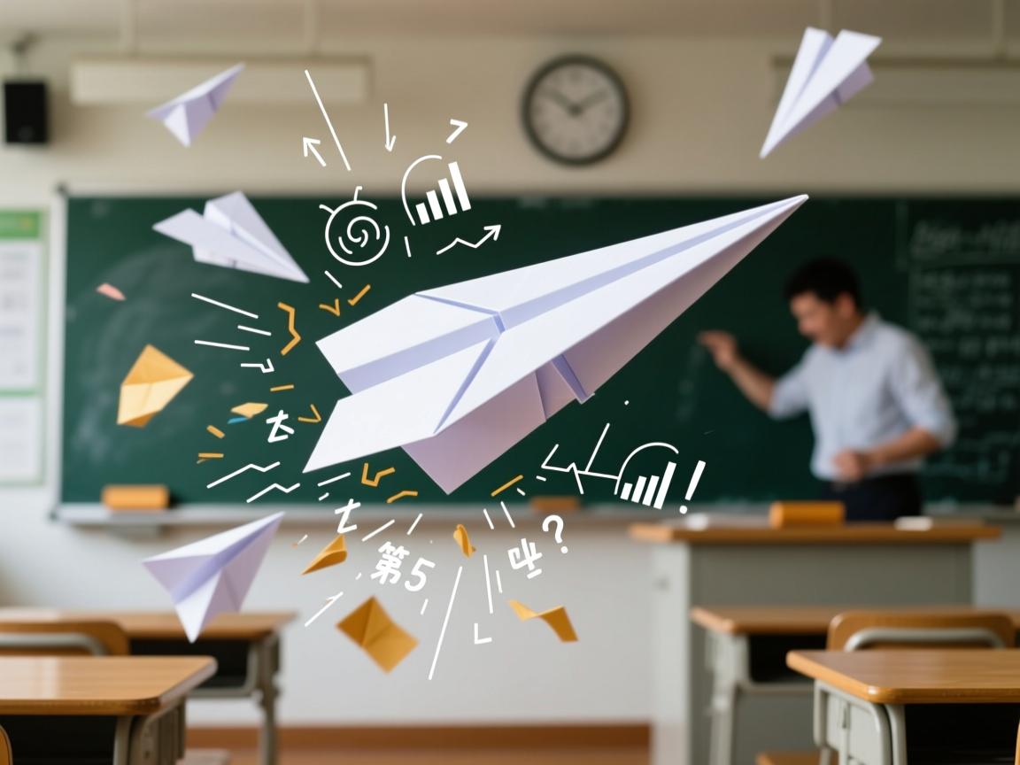 纸飞机失控翻滚?7大元凶曝光!第5个让物理老师都沉默!