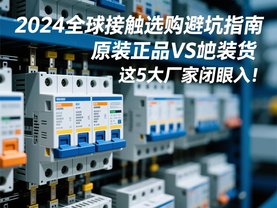 详细阅读:2024全球接触器选购避坑指南,原装正品VS山寨货,这5大厂家闭眼入! 2024全球接触器选购避坑指南,原装正品VS山寨货,这5大厂家闭眼入!