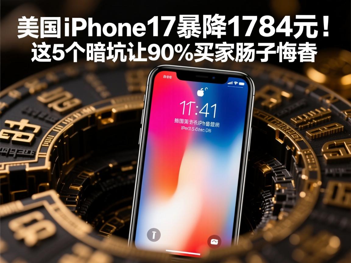 美版iPhone 17暴降1784元!这5个暗坑让90%买家肠子悔青