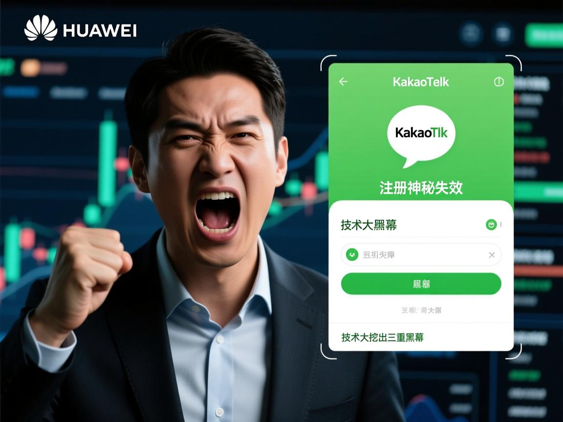 华为用户暴怒!KakaoTalk注册神秘失效,技术大牛挖出三重黑幕