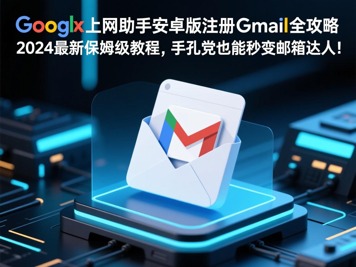 谷歌上网助手安卓版注册Gmail全攻略,2024最新保姆级教程,手残党也能秒变邮箱达人!