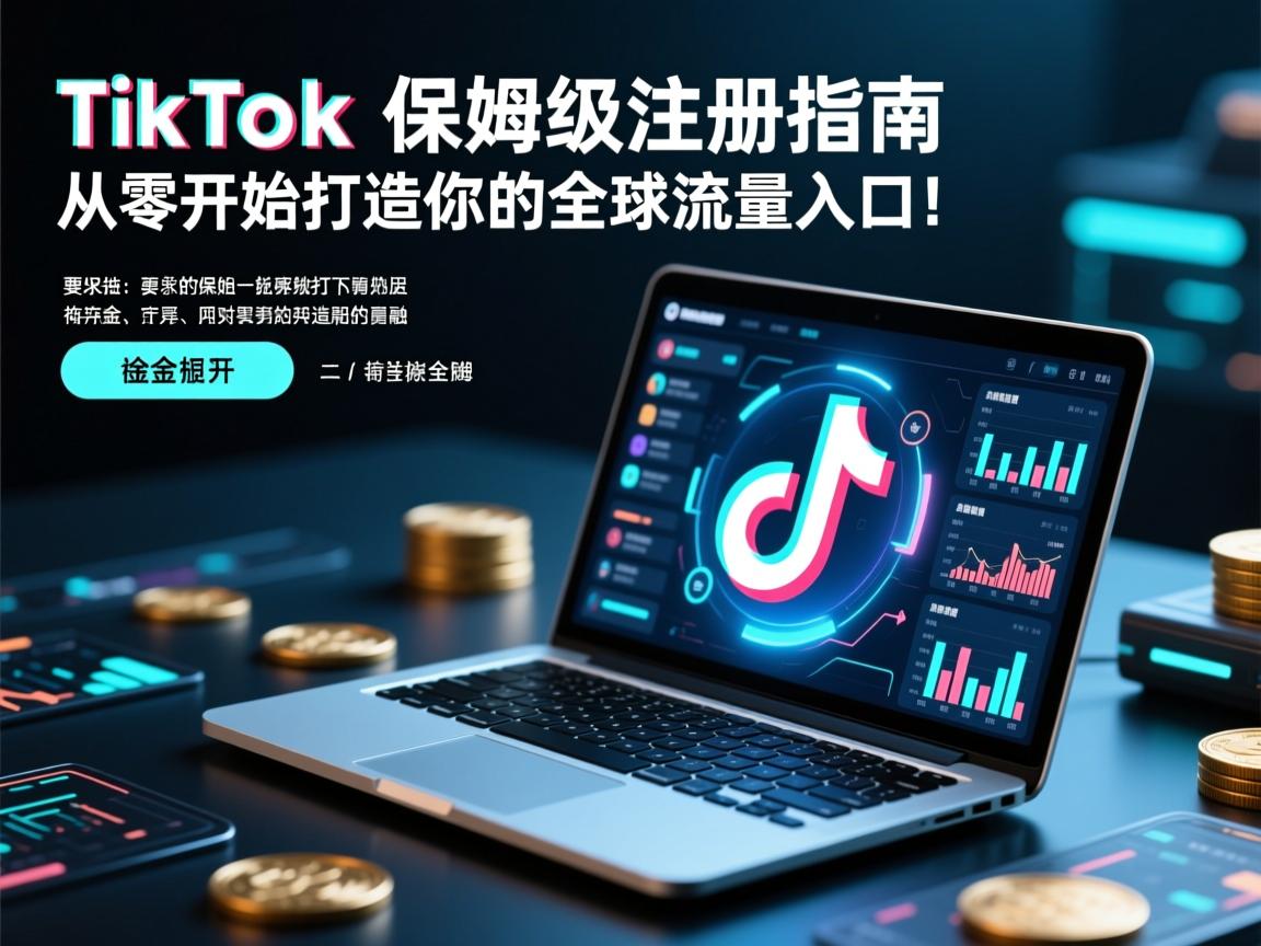 TikTok保姆级注册指南,从零开始打造你的全球流量入口!
