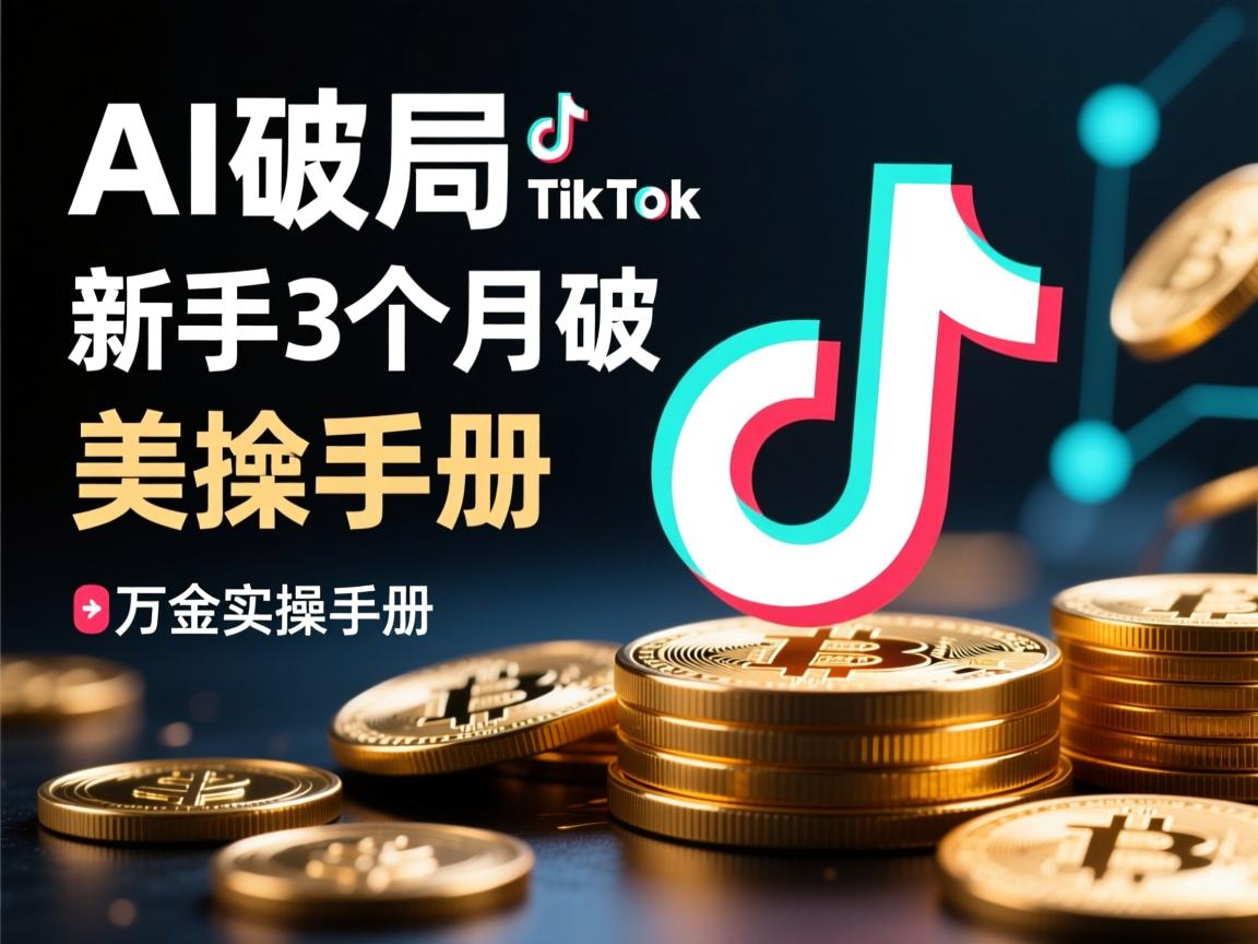 AI破局TikTok跨境,新手3个月破百万美金实操手册